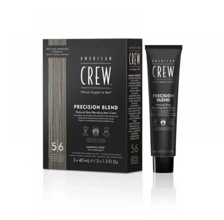 American Crew система камуфляжу сивини Precision Blend Shades 3 х 40 мл — купити в Україні